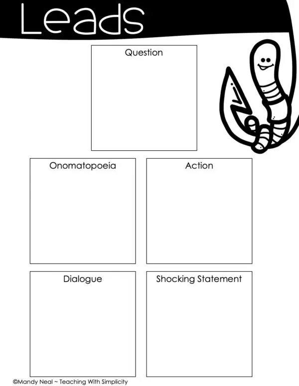 Leads Graphic Organizer 1