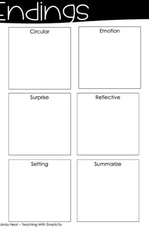 Powerful Ending Graphic Organizer 2