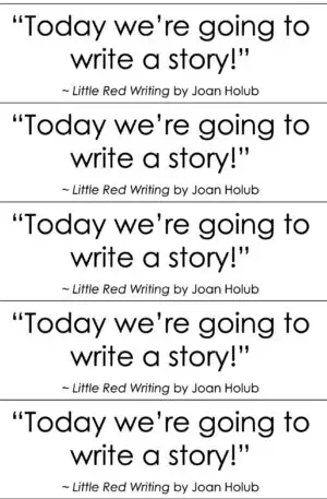 3rd Grade Types of Sentences Mentor Sentence (printable)