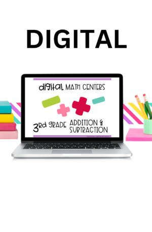 3rd Grade Addition and Subtraction Digital Centers