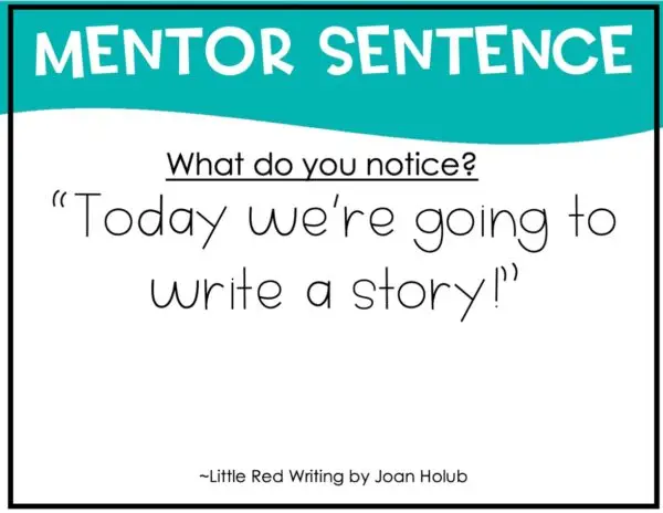 3rd Grade Types of Sentences Mentor Sentence (digital)