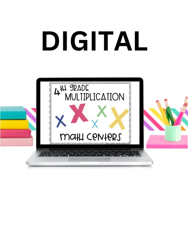 4th Grade Multiplication – Digital Centers