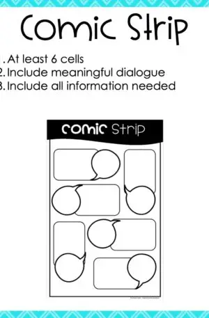 Choice Board: 1st Nine Weeks - Activity Posters (Color)