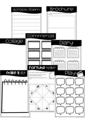 Choice Board: 3rd Nine Weeks - Choice Board Activities