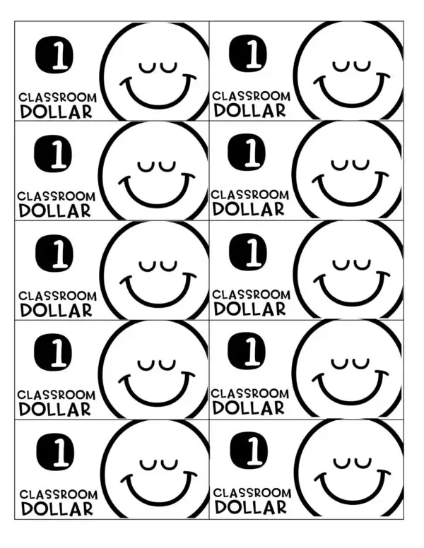 Classroom Economy: Emoji Dollars