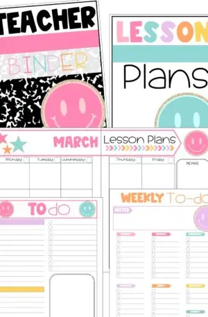 Pop of Pastel Planner