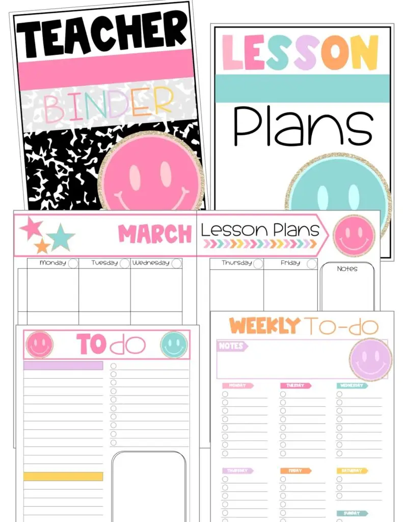 Pop of Pastel Planner