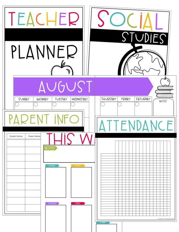 Simply Teach Planner