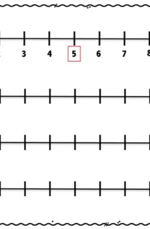 3rd Grade Rounding Using a Number Line Math Mat