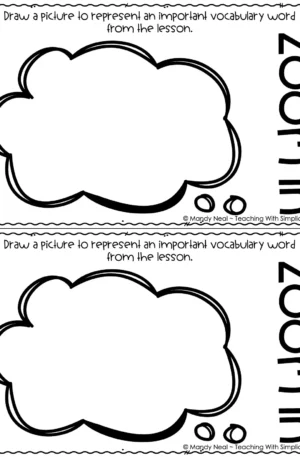 Exit Tickets for Any Lesson – “Zoom In” (Printable)