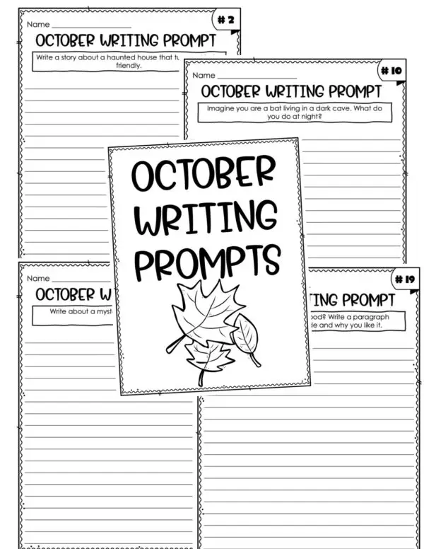 October Writing Prompts