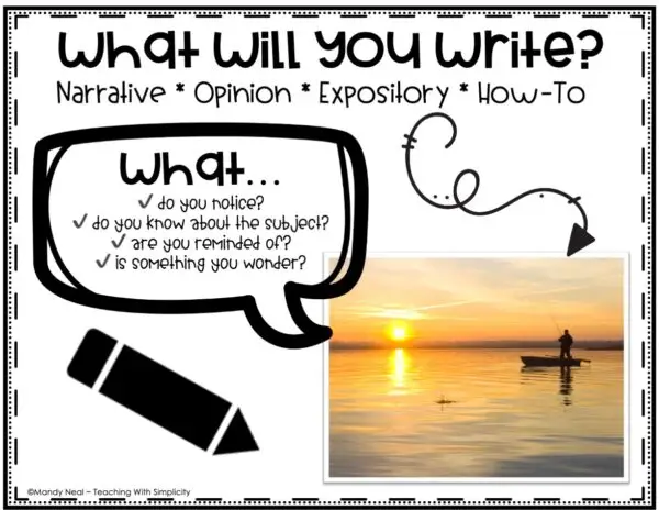 Paragraph Writing Prompts - Full Page Picture Prompts 26