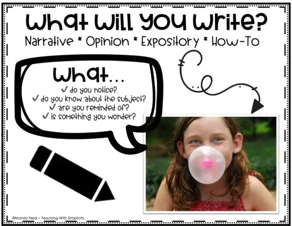 Paragraph Writing Prompts - Full Page Picture Prompts 5