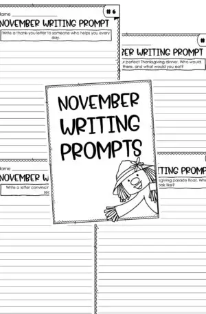 November Writing Prompts