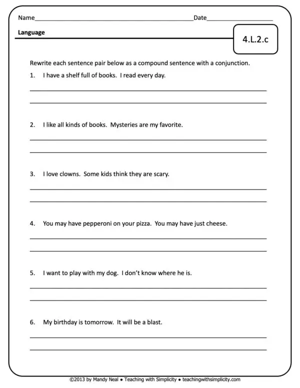 4th Grade ELA Assessment 28 (4.L.2.c)