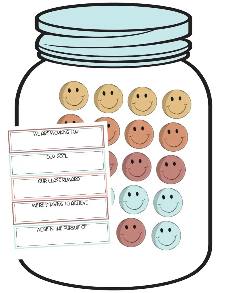 Boho Smiles Incentive Jar