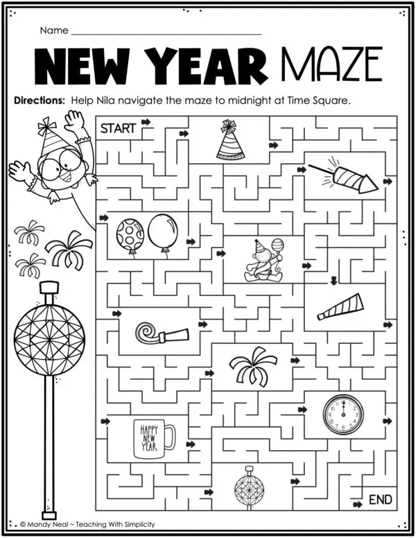 New Year Maze