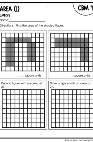 3rd Grade Area (1) Intervention Assessment 4