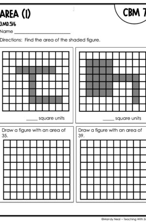 3rd Grade Area (1) Intervention Assessment 7