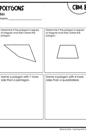 3rd Grade Polygons Intervention Assessment 8