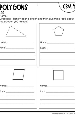 4th Grade Polygons Intervention Assessment 4
