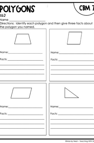 4th Grade Polygons Intervention Assessment 7